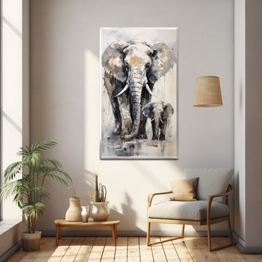 Elephant Canvas Art